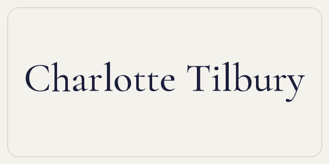 Charlotte Tilbury