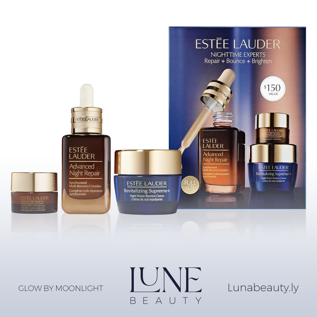 Estée Lauder Nighttime Experts 3-Piece Travel Size Skincare Gift Set