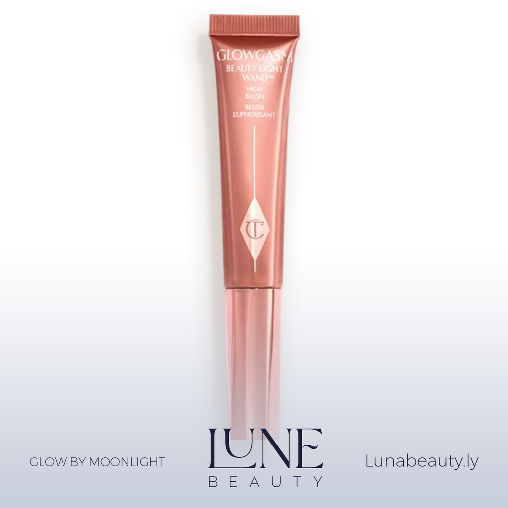 Charlotte Tilbury Glowgasm Beauty Light Wand In PINKGASM. Highlight Blush