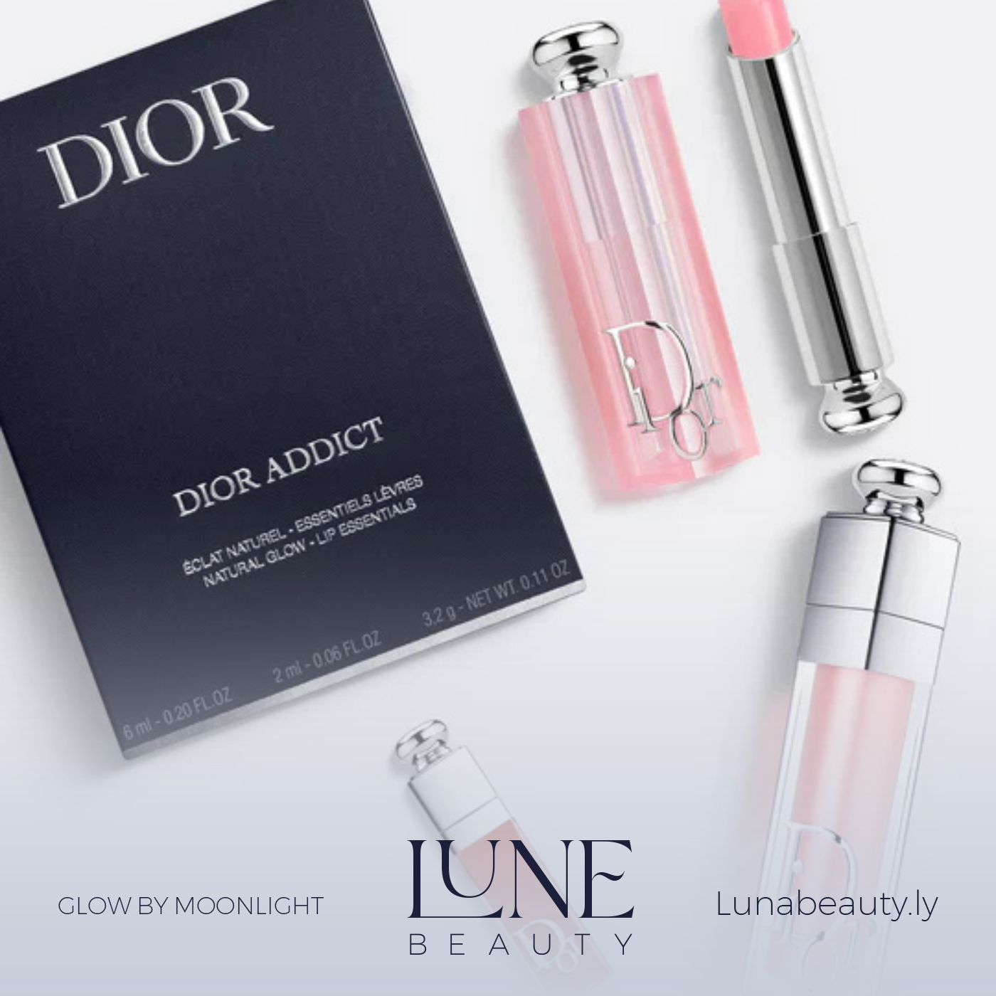DIOR Addict Essentials Lip Glow, Lip Maximizer & Mini Lip 3 Piece Set
