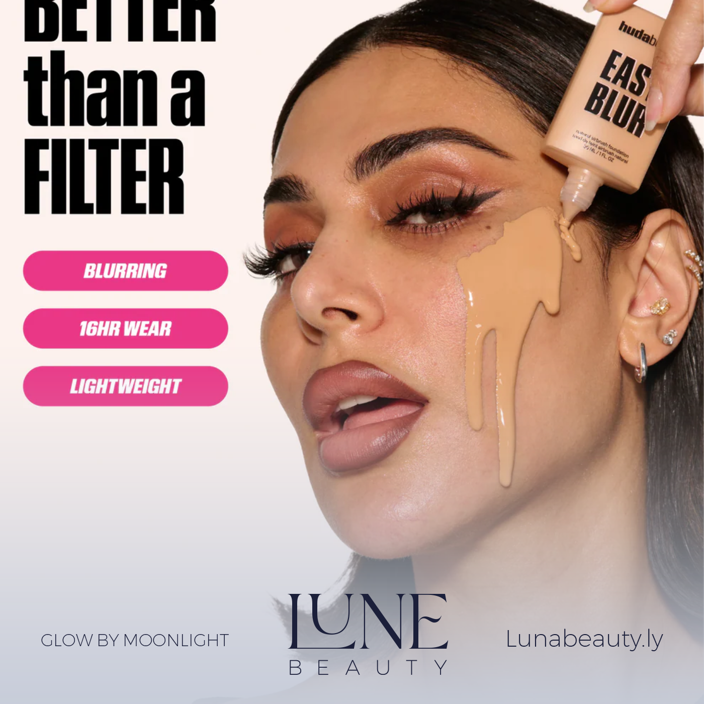 HUDA BEAUTY EASY BLUR NATURAL AIRBRUSH FOUNDATION